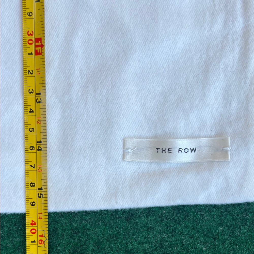 The Row White Drawstring Storage Pouch - Picture 2 of 3